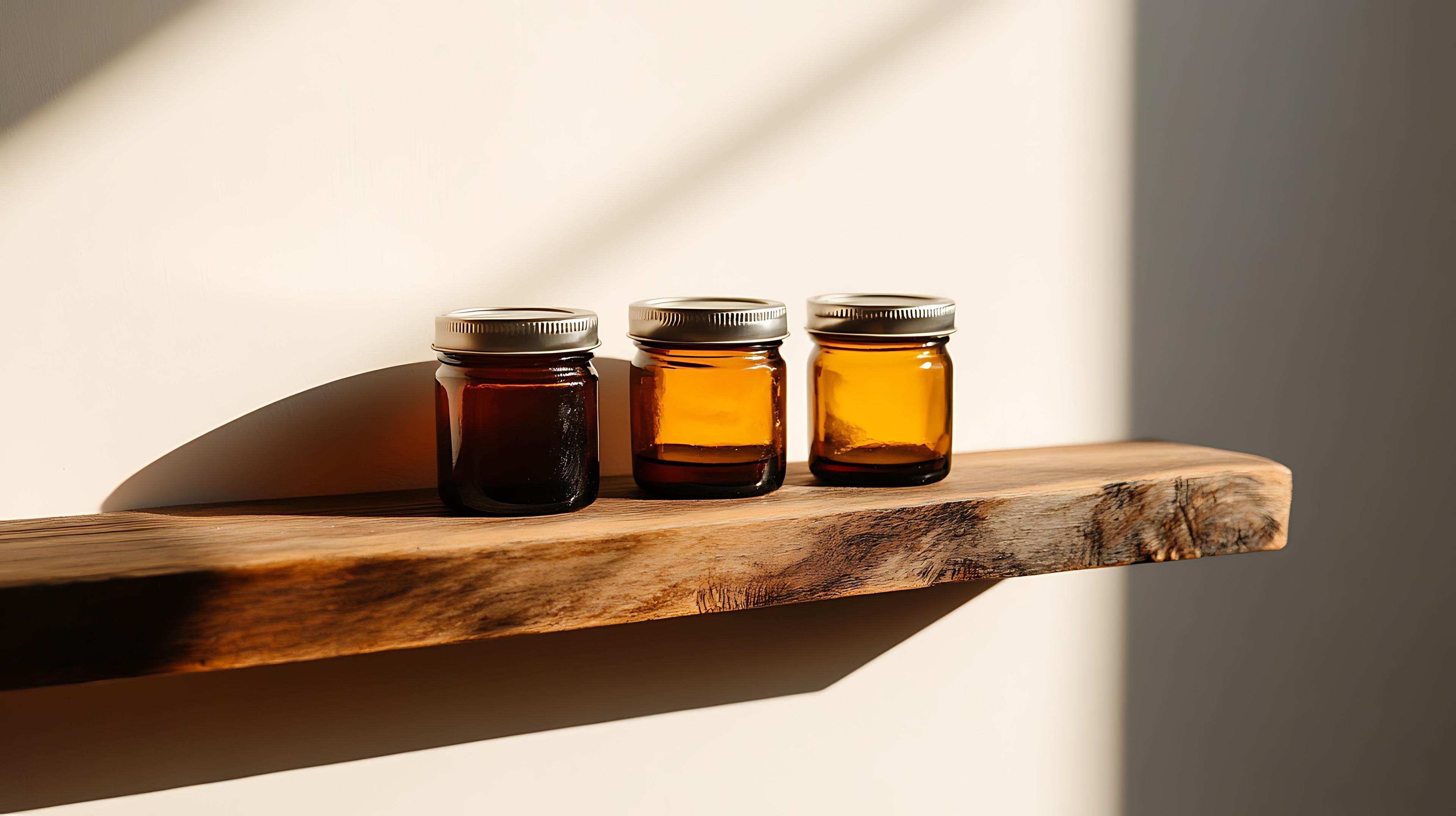 How Amber Glass Jars Enhance Product Shelf Life